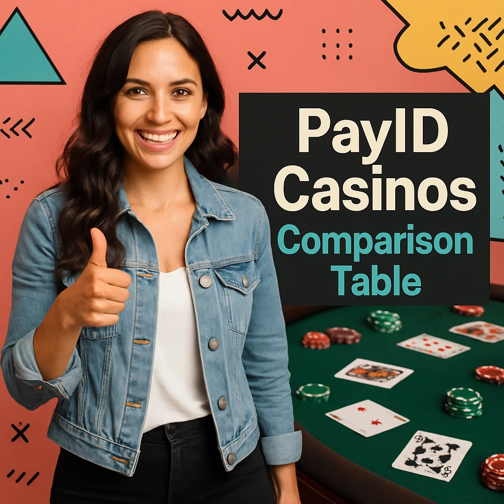 PayID Casinos Comparison Table